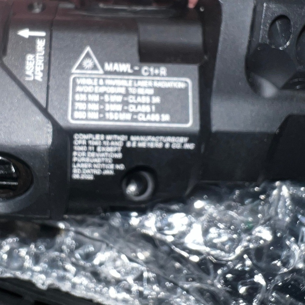 WADSN MAWL-C1+ Modular Laser Red Laser IR Airsoft Only - Picture 4 of 6